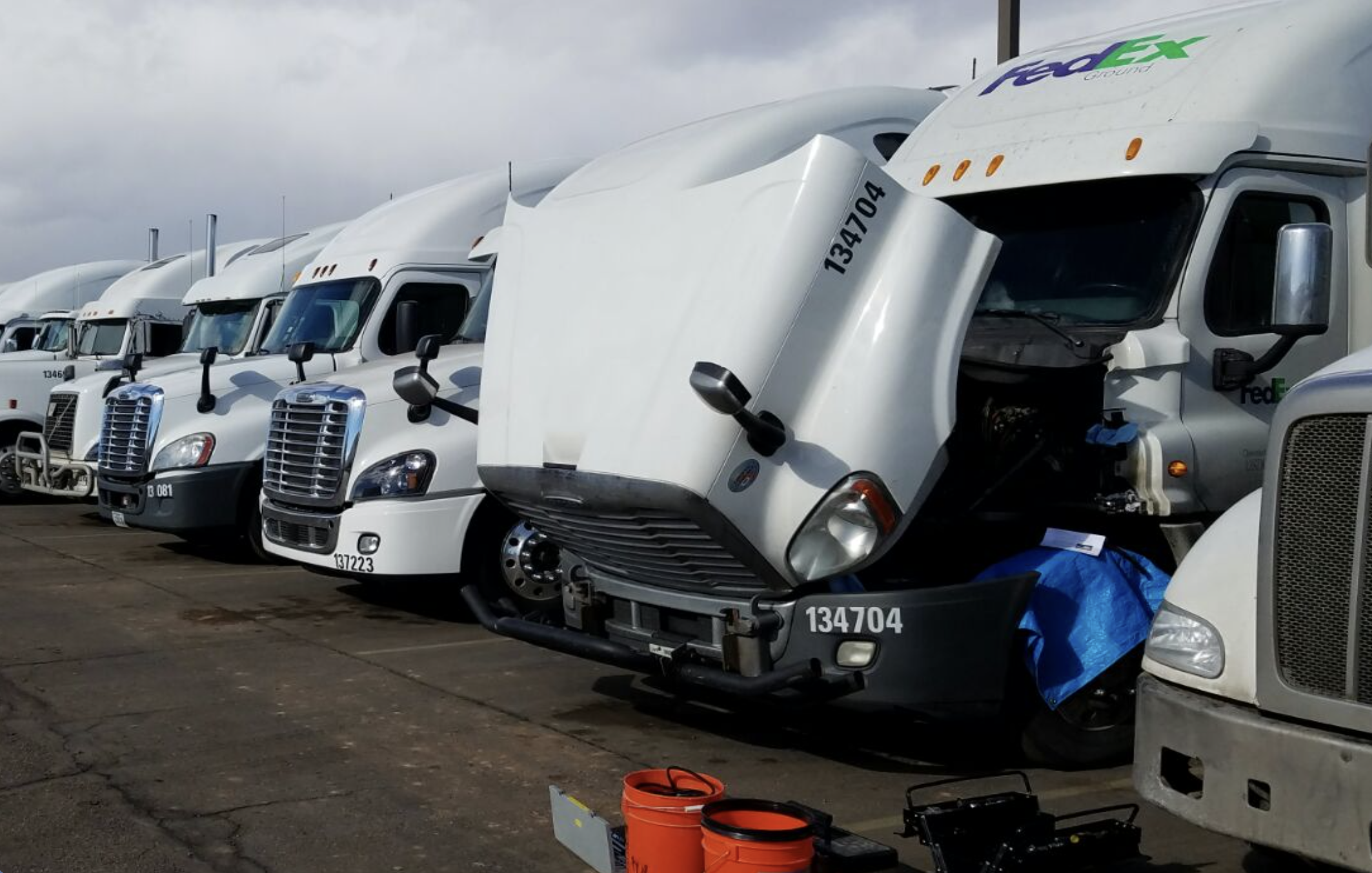 Freightliner Cascadia fleet deployment
